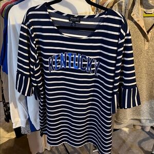 Champion Navy Striped Women's Tunic